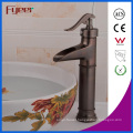Fyeer High Quality Antique Brass Waterfall Basin Faucet